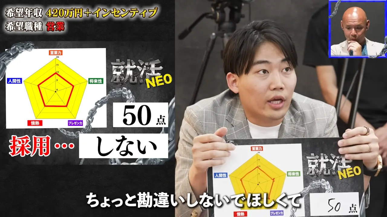 最終ジャッジで判断の理由を語る小谷
