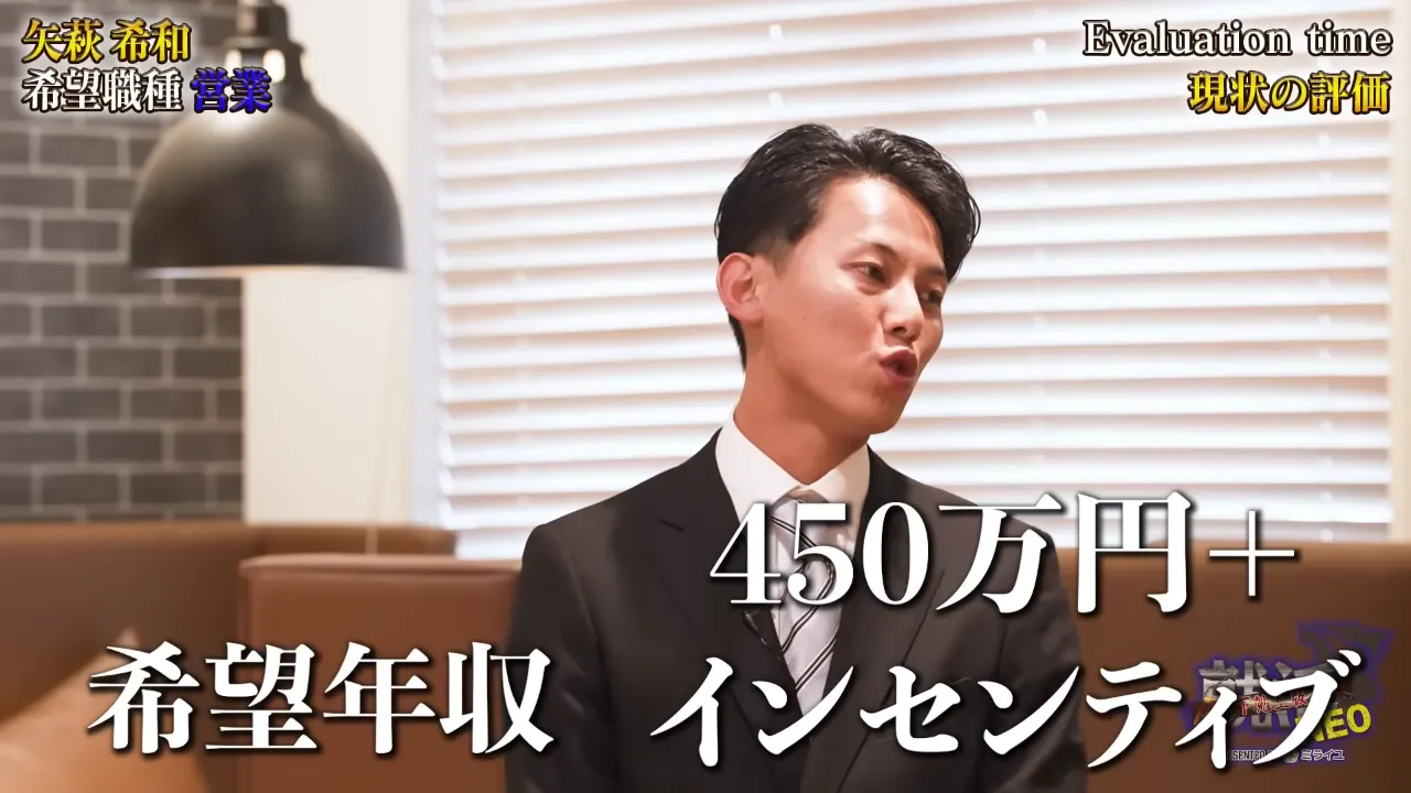 なんとかしたい度80%・年収500万円を示す小谷